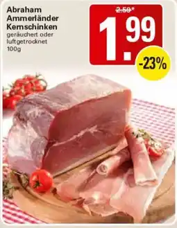 WEZ Abraham Ammerländer Kernschinken Angebot