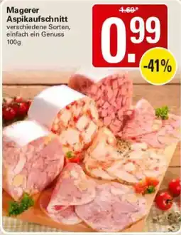 WEZ Magerer Aspikaufschnitt Angebot