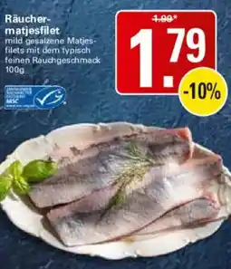 WEZ Räucher-matjesfilet Angebot