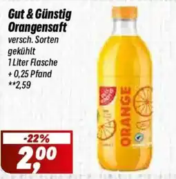 Simmel Orangensaft Angebot