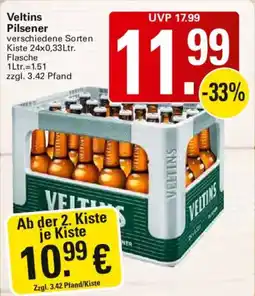 WEZ Veltins Pilsener Angebot