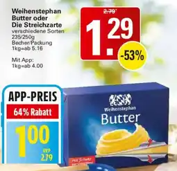 WEZ Weihenstephan Butter Angebot