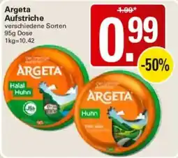 WEZ Argeta Aufstriche Angebot
