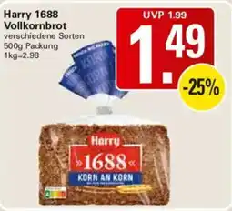 WEZ Harry 1688 Vollkornbrot Angebot