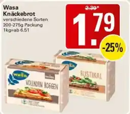 WEZ Wasa Knäckebrot Angebot