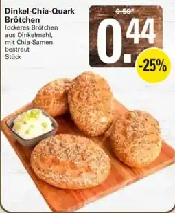 WEZ Dinkel-Chia-Quark Brötchen Angebot