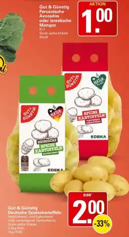 WEZ Deutsche Speisekartoffeln Angebot