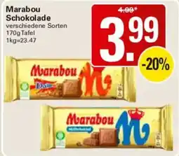 WEZ Marabou Schokolade Angebot