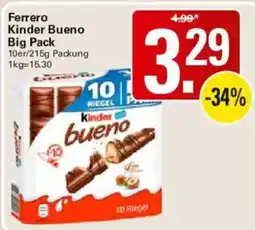 WEZ Ferrero Kinder Bueno Angebot