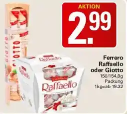 WEZ Ferrero Raffaello Angebot