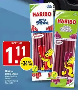 WEZ Haribo Balla Stixx Angebot