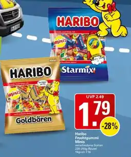 WEZ Haribo Fruchtgummi Minis Angebot