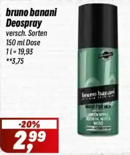 Simmel bruno banani Deospray Angebot
