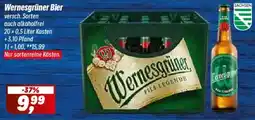 Simmel Wernesgrüner Bier Angebot