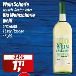 Simmel Wein Schorle Bio Weinschorle weiß Angebot