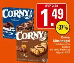 WEZ Corny Müsliriegel Angebot