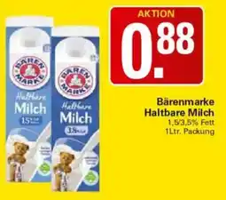WEZ Bärenmarke Haltbare Milch Angebot