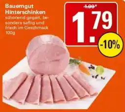 WEZ Bauerngut Hinterschinken Angebot