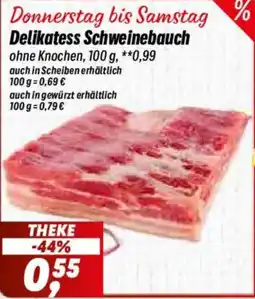 Simmel Delikatess Schweinebauch Angebot