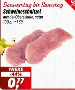 Simmel Schweineschnitzel aus der Oberschale, natur Angebot
