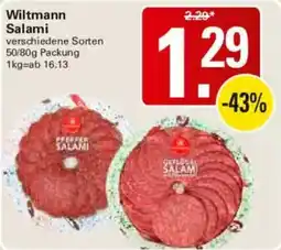 WEZ Wiltmann Salami Angebot