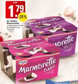 WEZ Dr. Oetker Marmorette Angebot
