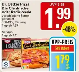 WEZ Dr. Oetker Pizza Angebot