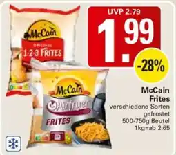 WEZ McCain Frites Angebot