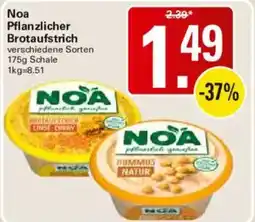 WEZ Noa Pflanzlicher Brotaufstrich Angebot