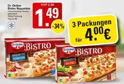 WEZ Dr. Oetker Bistro Baguettes Angebot