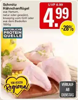 WEZ Schmitz Hähnchenflügel Angebot