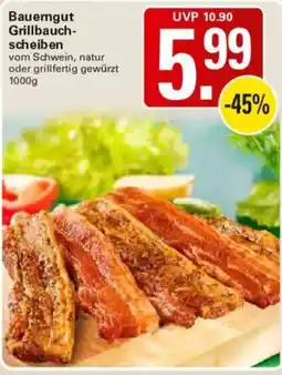 WEZ Bauerngut Grillbauchscheiben Angebot