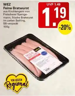 WEZ WEZ Feine Bratwurst Angebot