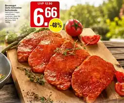 WEZ Bauerngut Zarte Schweinelachssteaks Angebot