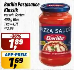 Simmel Barilla Pizzasauce Klassik Angebot