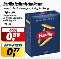 Simmel Barilla italienische Pasta Angebot