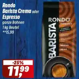 Simmel Rondo Barista Crema oder Espresso Angebot