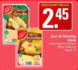 WEZ Gut & Günstig Käse Angebot