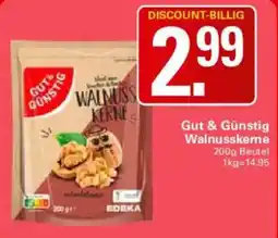 WEZ Gut & Günstig Walnusskerne Angebot