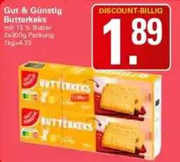 WEZ Butterkeks Angebot