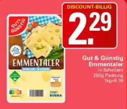 WEZ Gut & Günstig Emmentaler Angebot