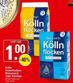 WEZ Kölln Haferflocken Angebot