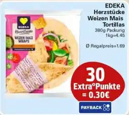 WEZ EDEKA Herzstücke Weizen Mais Tortillas Angebot