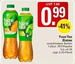 WEZ Fuze Tea Eistee Angebot