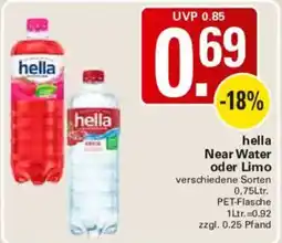 WEZ hella Near Water oder Limo Angebot