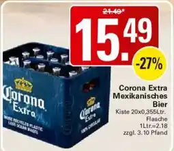 WEZ Corona Extra Mexikanisches Bier Angebot