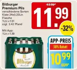 WEZ Bitburger Premium Pils Angebot