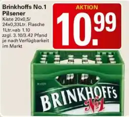 WEZ Brinkhoff's No.1 Pilsener Angebot