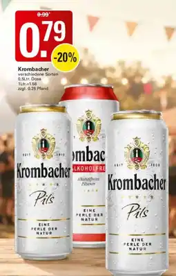 WEZ Krombacher Angebot