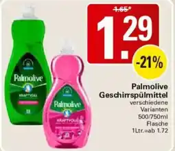 WEZ Palmolive Geschirrspülmittel Angebot